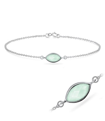 Amazonite Silver Bracelets BRS-389